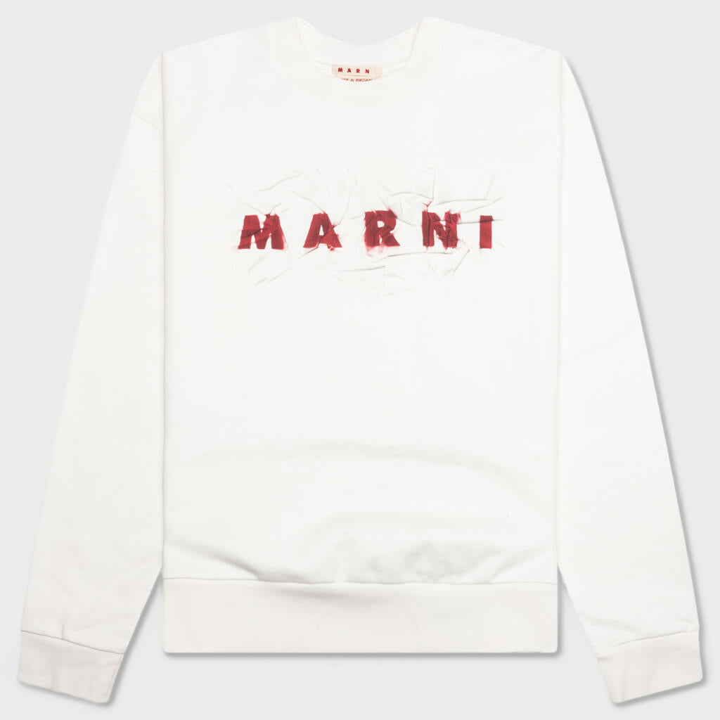 Logo Sweatshirt - Natural White