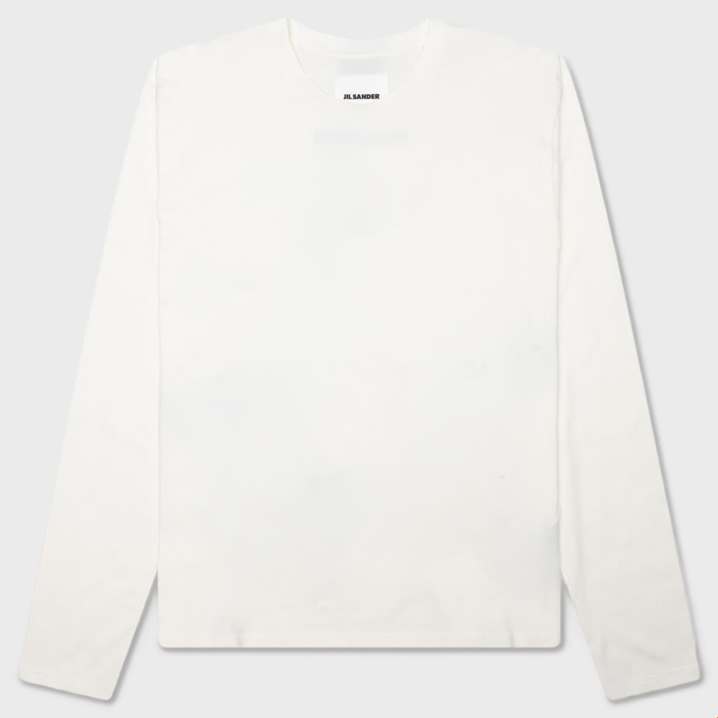 Love is The Beginning Crewneck T-Shirt - Coconut