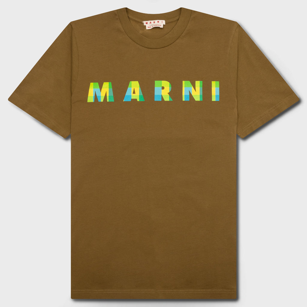 Creta Cotton T-Shirt With Gingham Logo - Creta