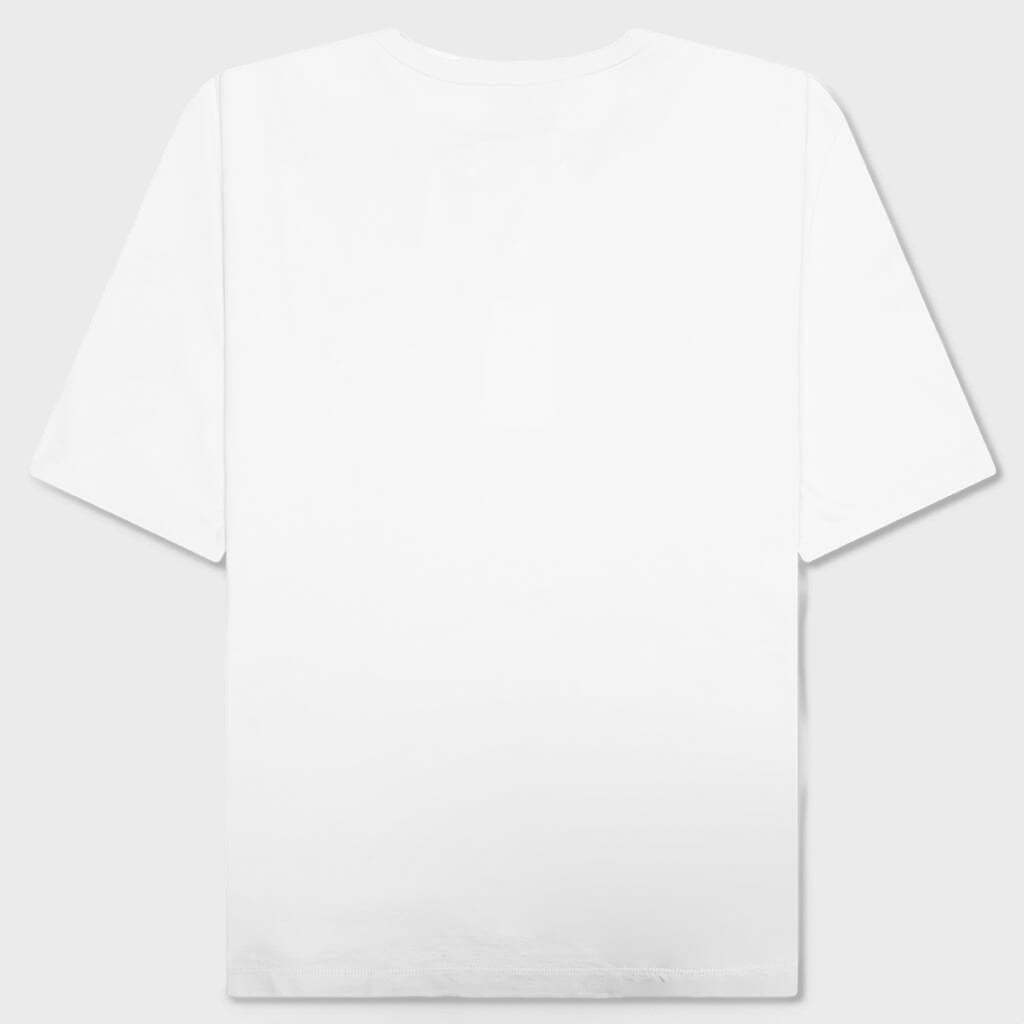 Embroidered Logo T-Shirt - Ecru