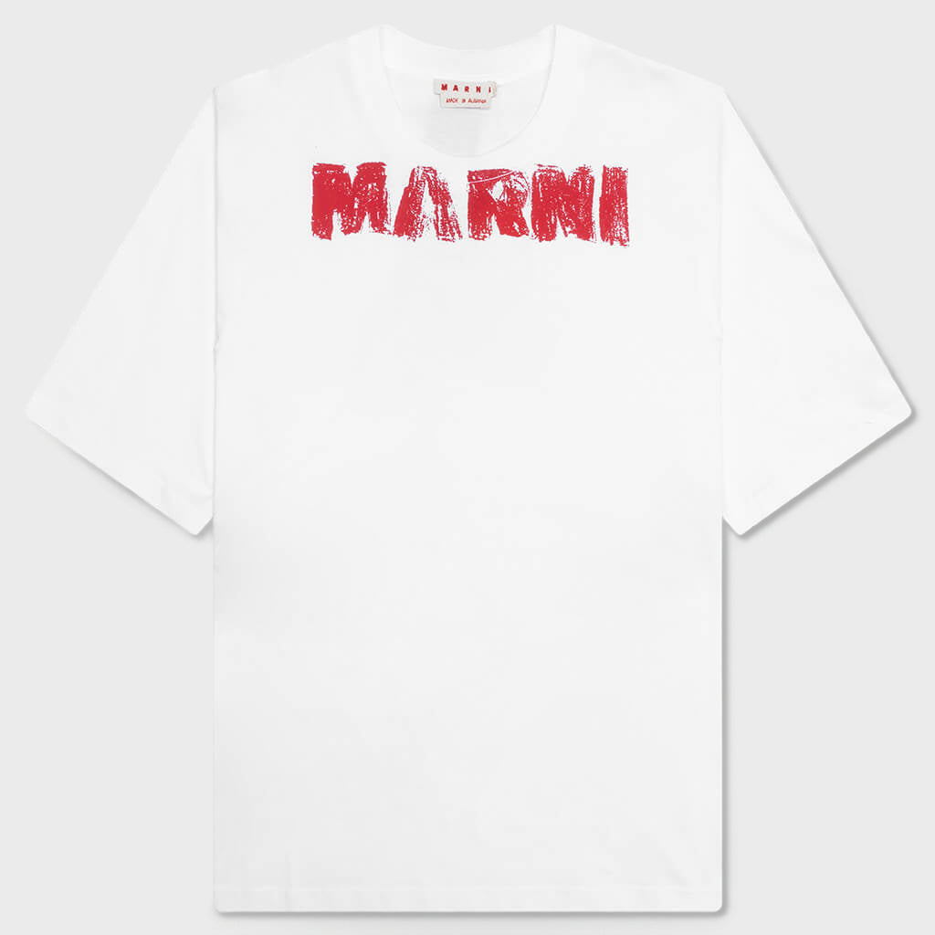 Monolith Cotton T-Shirt - Lily White