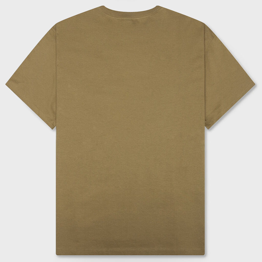 Essential Simple Dome Oversized S/S Tee - Olive
