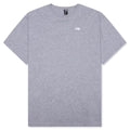 Essential Simple Dome Oversized S/S Tee - Pale Grey Heather