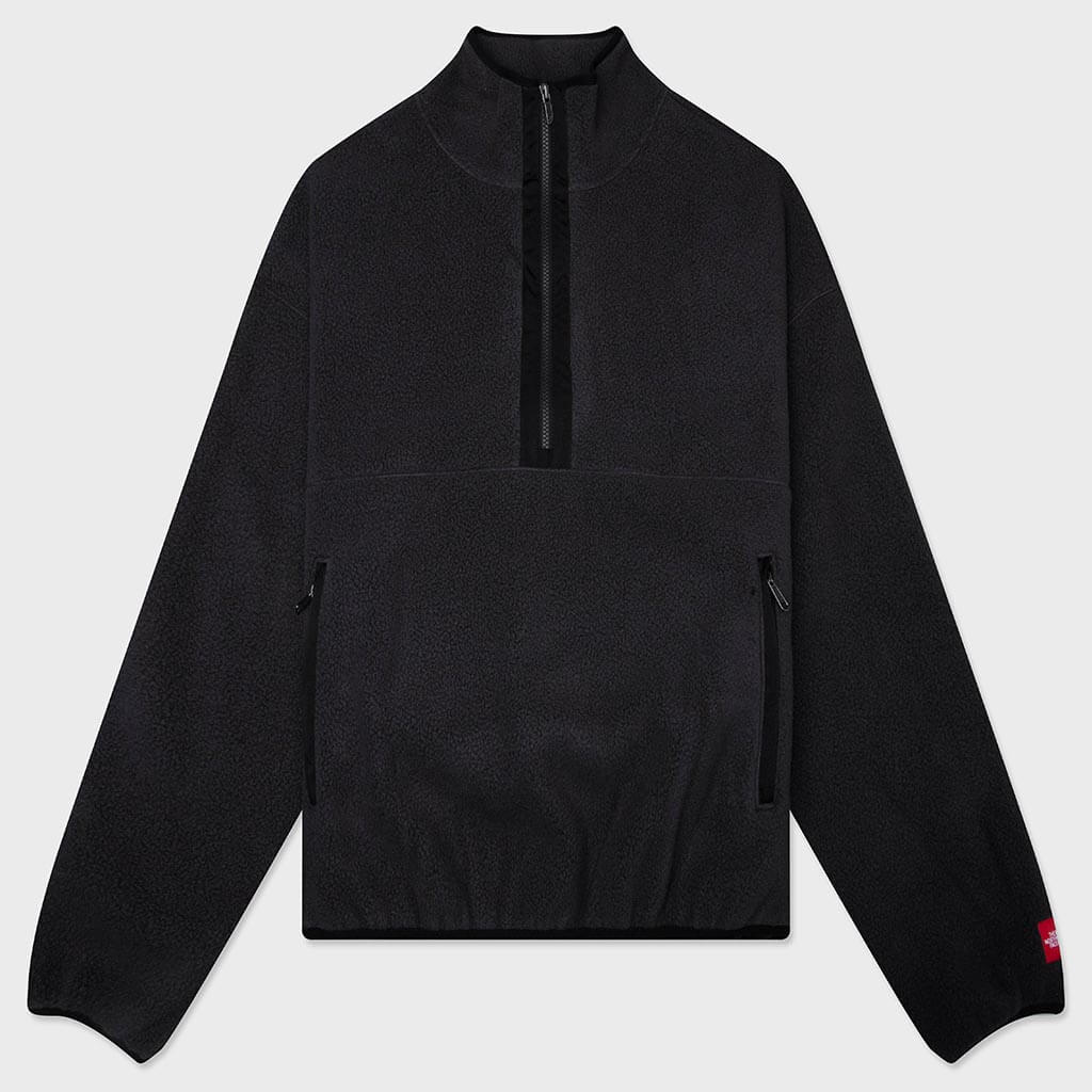 TNF Red Box 1/2 Zip Fleece - Obsidian