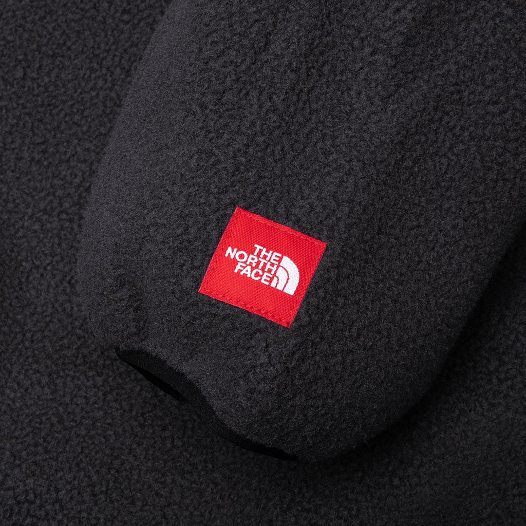 TNF Red Box 1/2 Zip Fleece - Obsidian