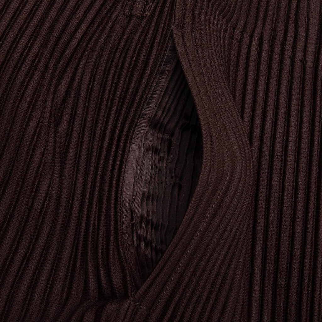Tailored Pleats 2 - Eggplant Black