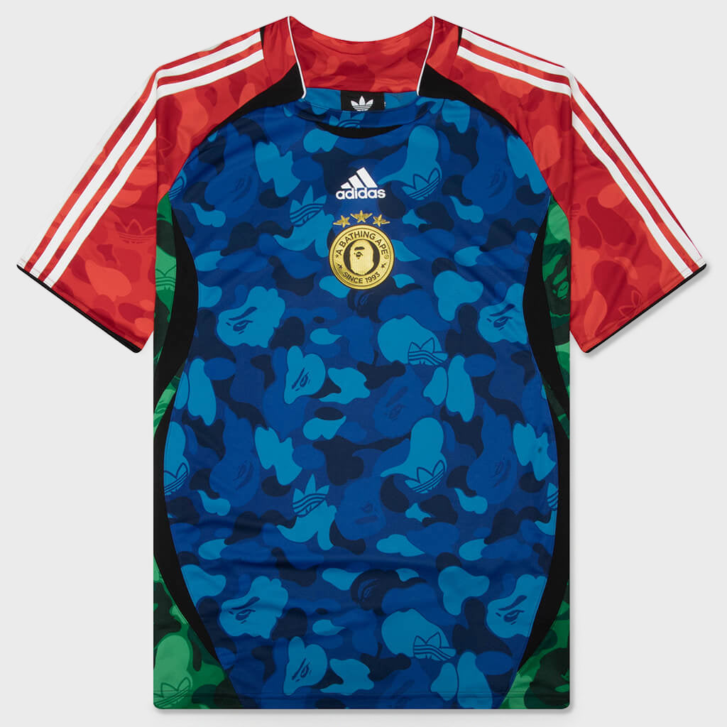Teamgeist Hockey Tee - Blue/Red/Green