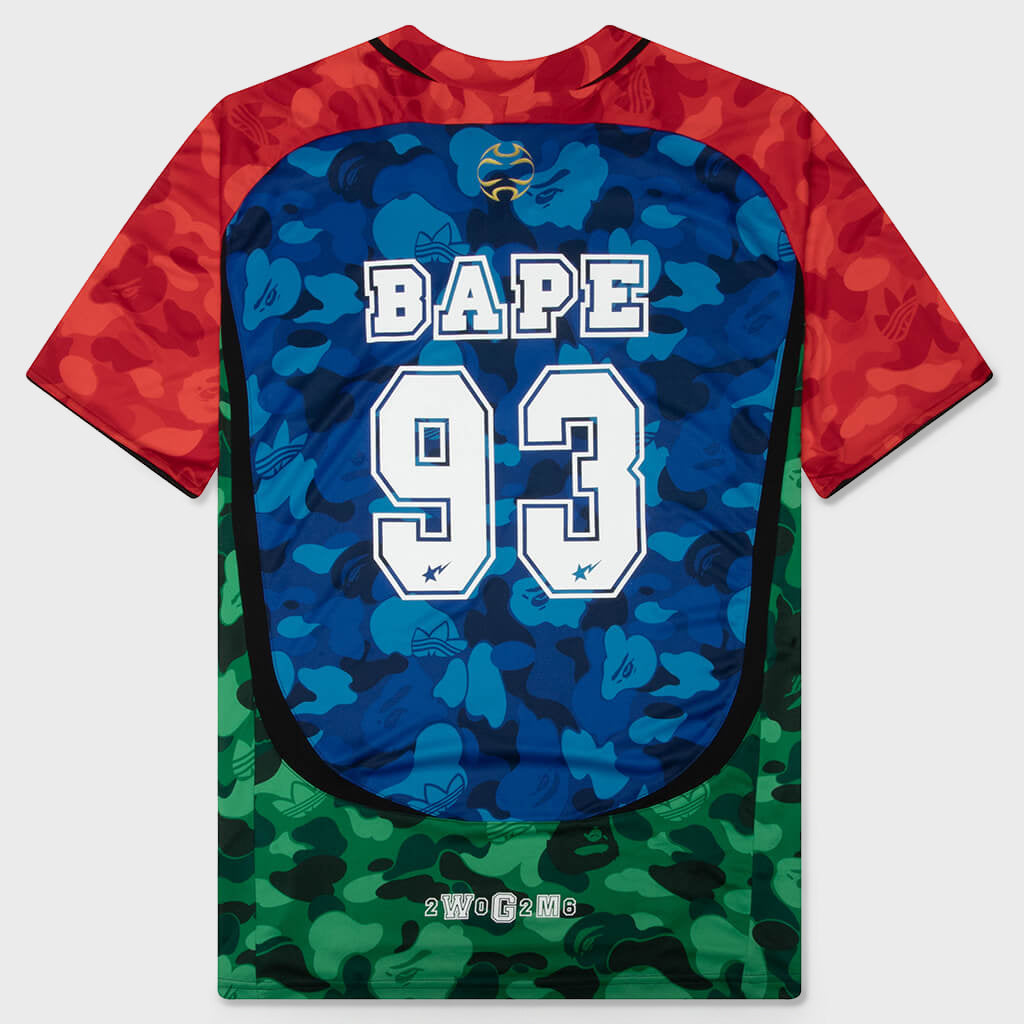 Teamgeist Hockey Tee - Blue/Red/Green