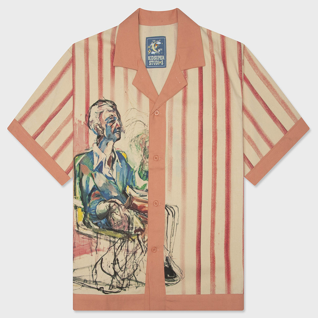 Technicolor Dreams Button Up Shirt - Pink