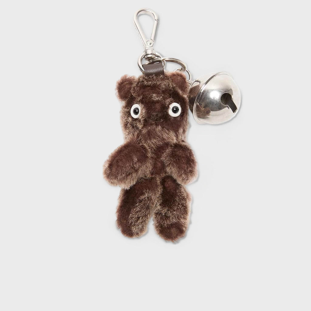 Teddy Bear Keyring - Chocolate Brown