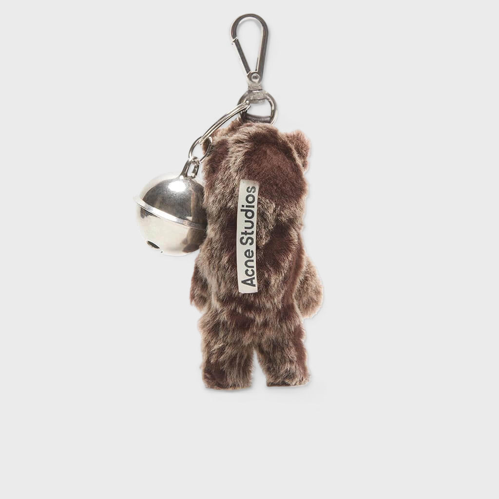 Teddy Bear Keyring - Chocolate Brown
