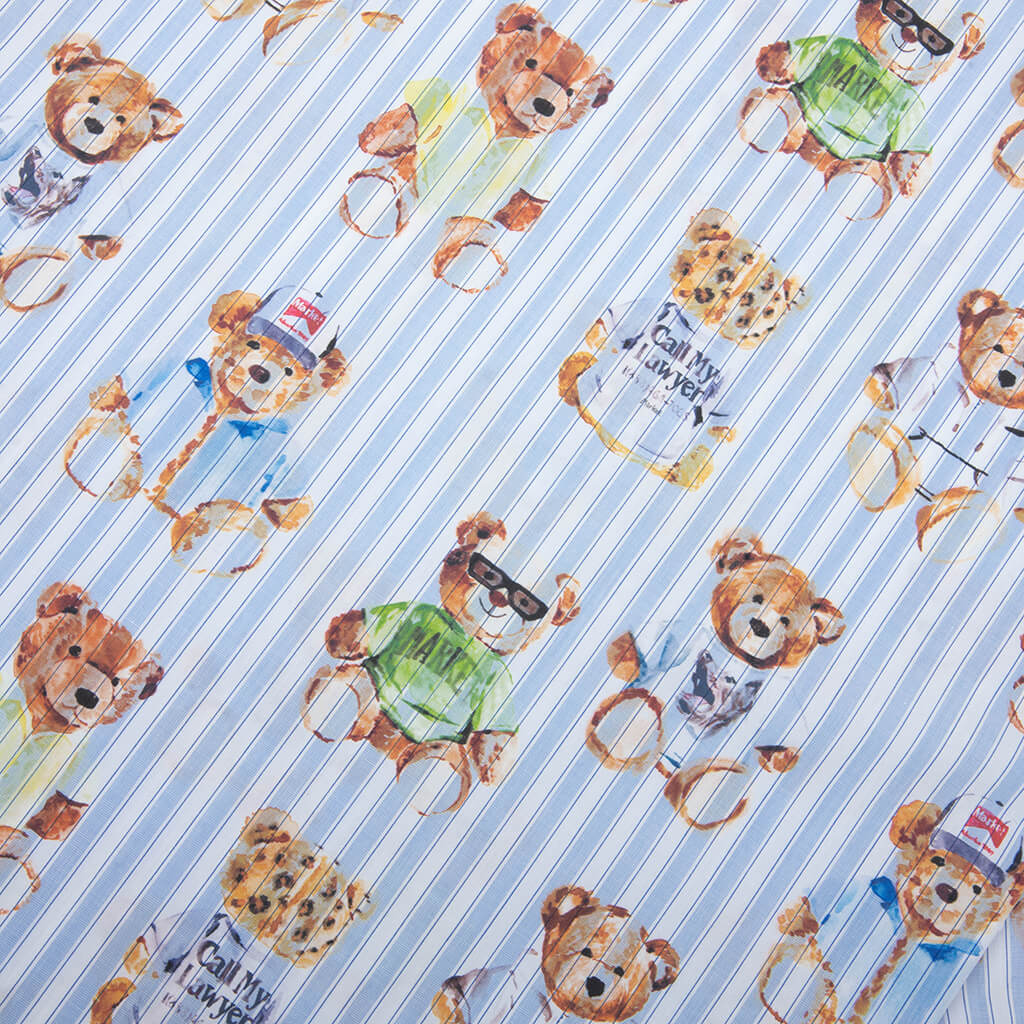 Teddy Striped S/S Woven - Multi