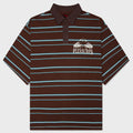 Teleport Boxy Polo - Brown