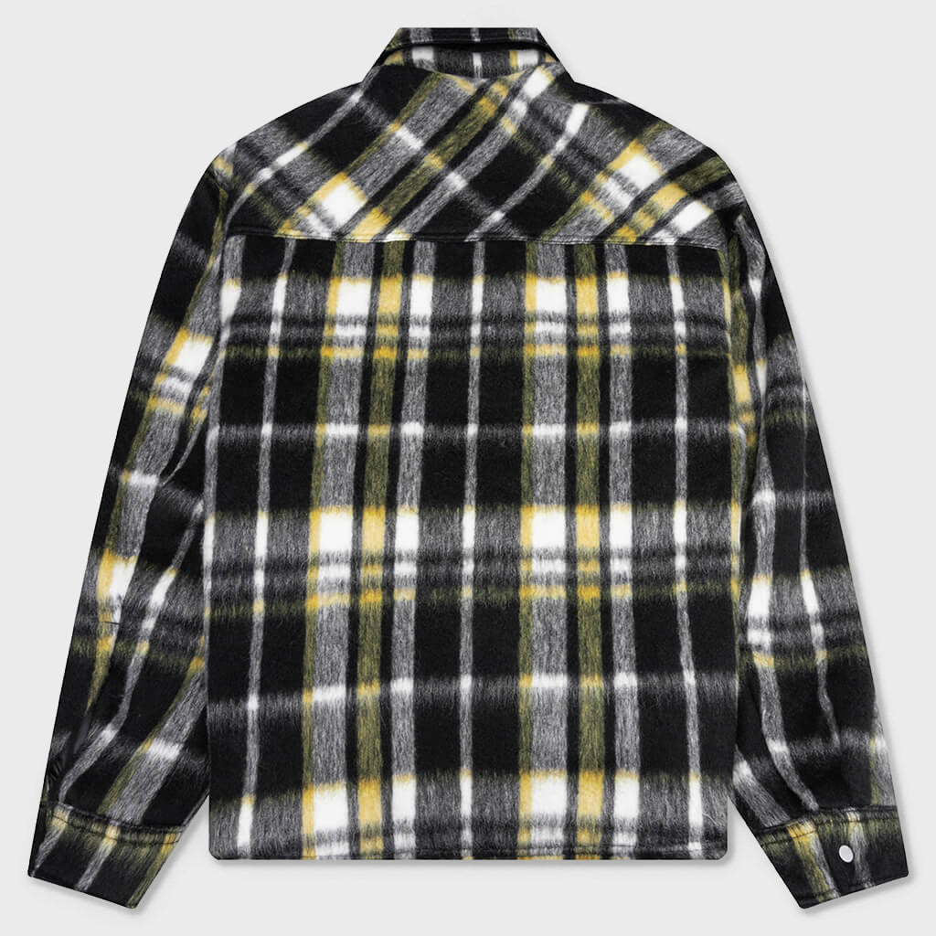 Textured Overshirt - Jet Black