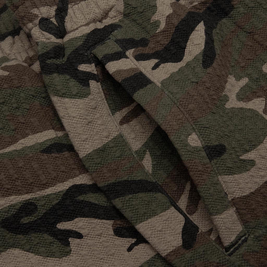 Textured Camo Desire Sweatpants - Camo