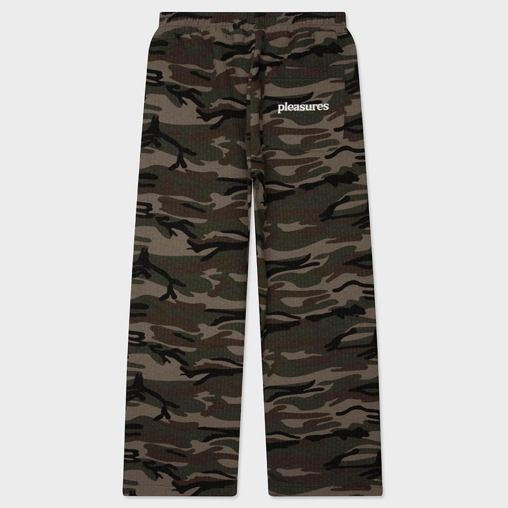 Textured Camo Desire Sweatpants - Camo
