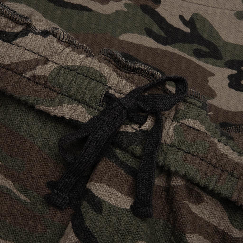 Textured Camo Desire Sweatpants - Camo