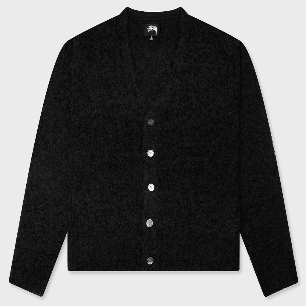 Textured Cardigan - Black