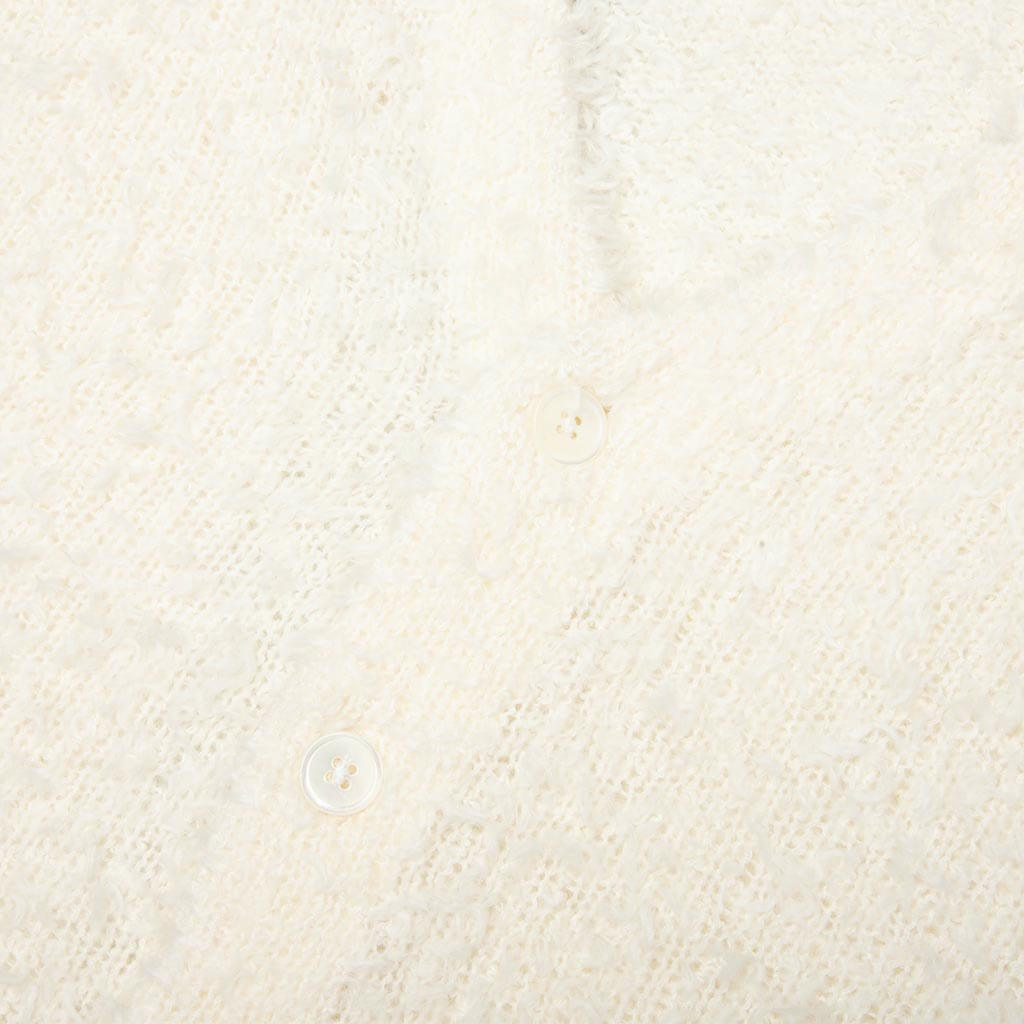 Textured Cardigan - Off White