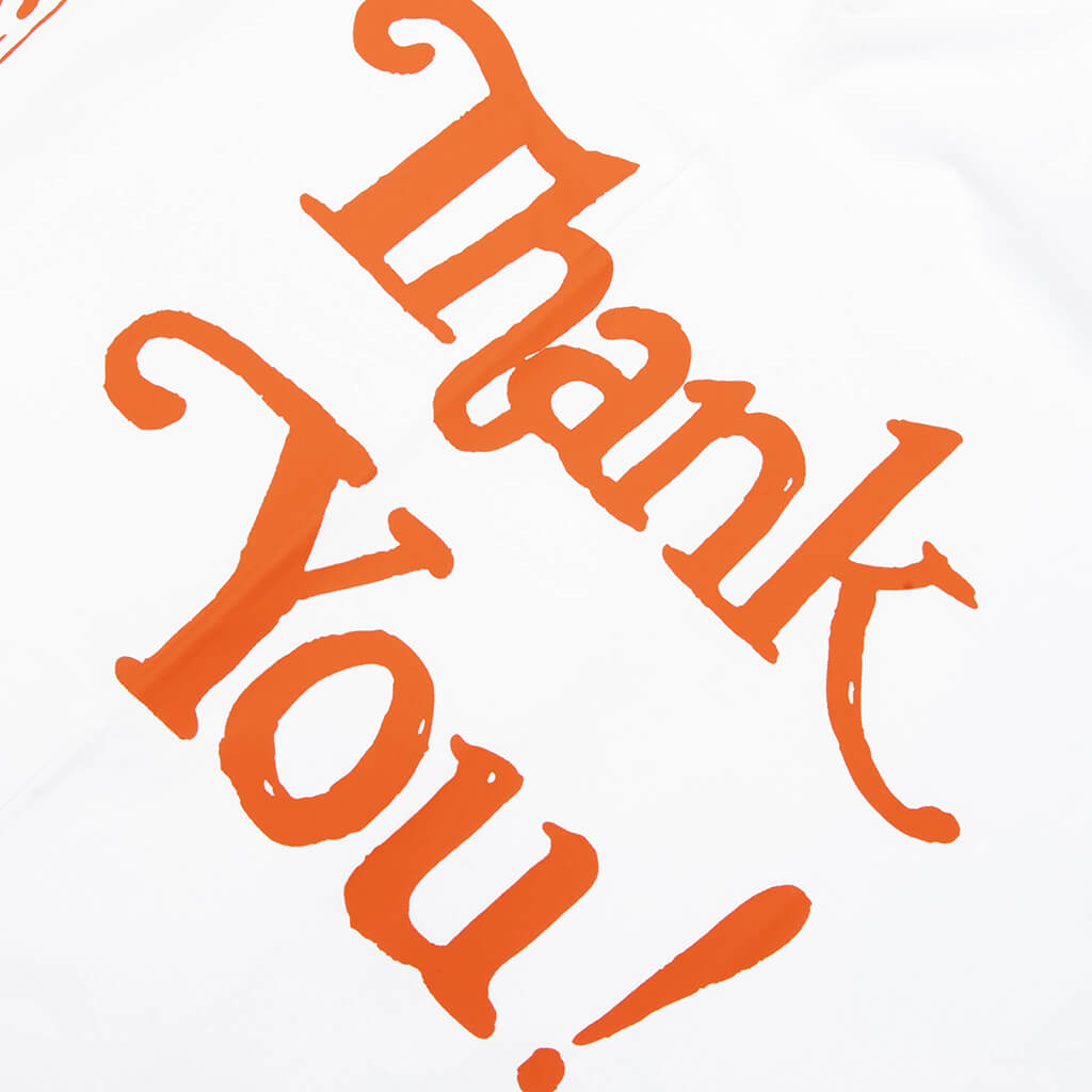 Thank You Plastic Bag T-Shirt - White