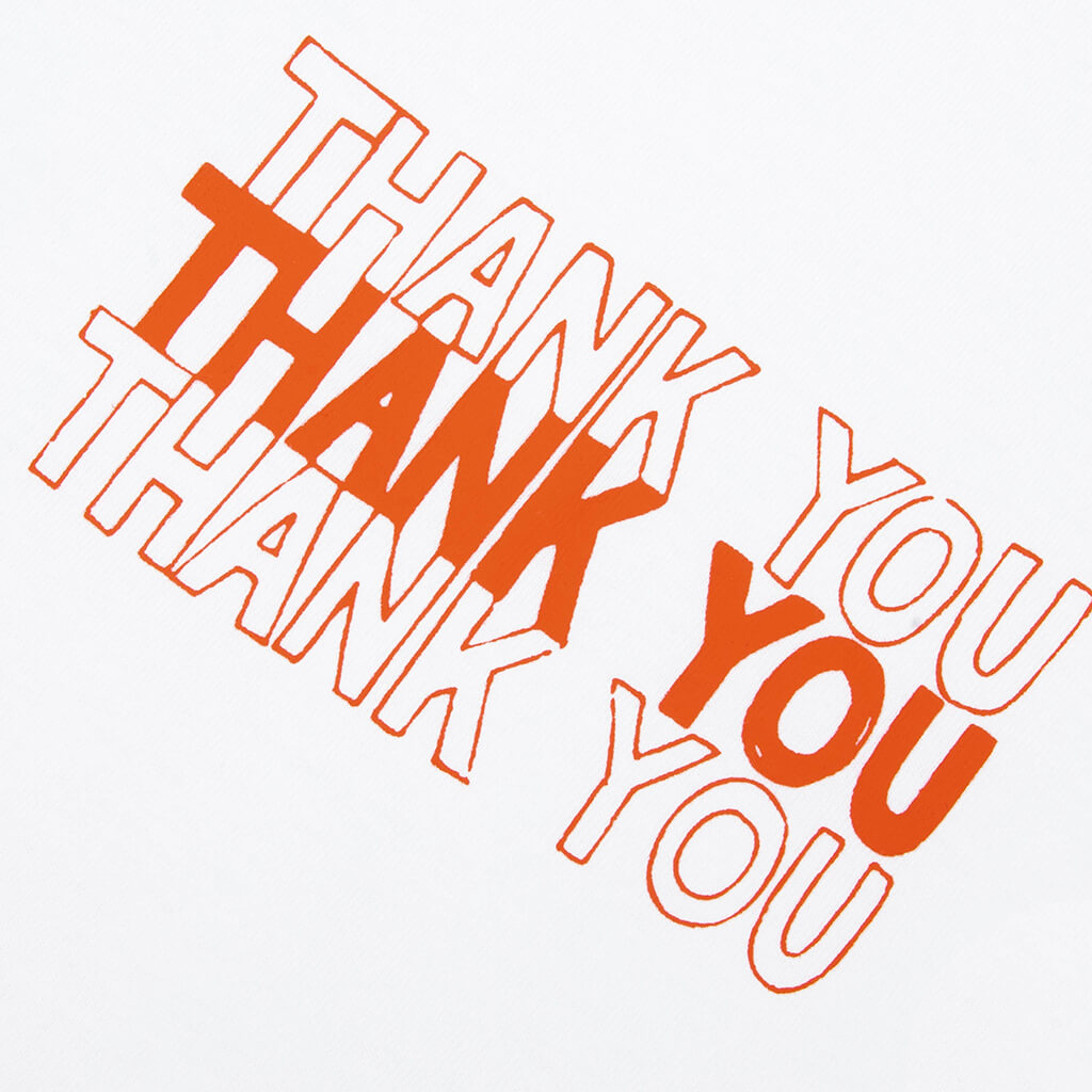 Thank You Plastic Bag T-Shirt - White