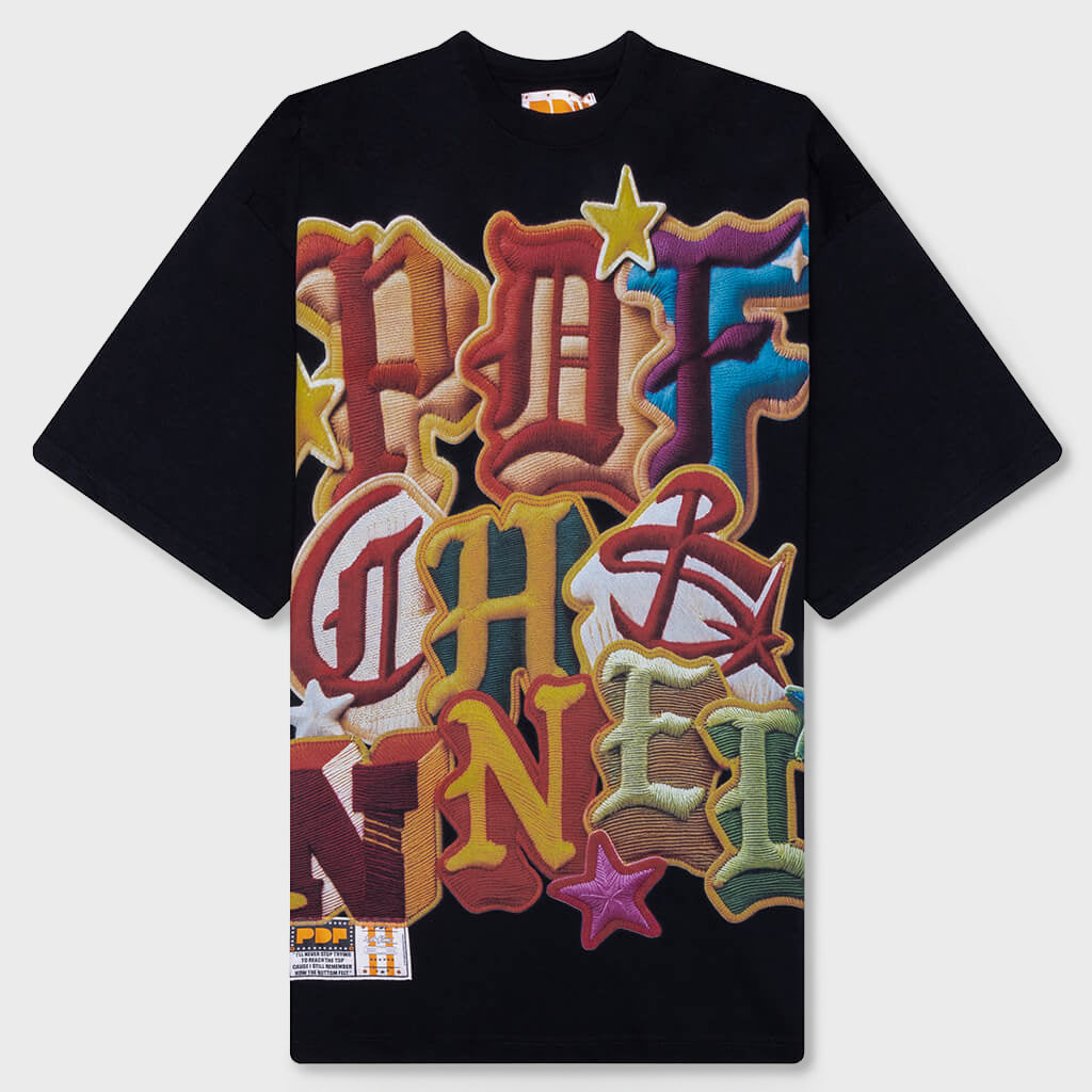 The Boy PDF Color T-Shirt - Black