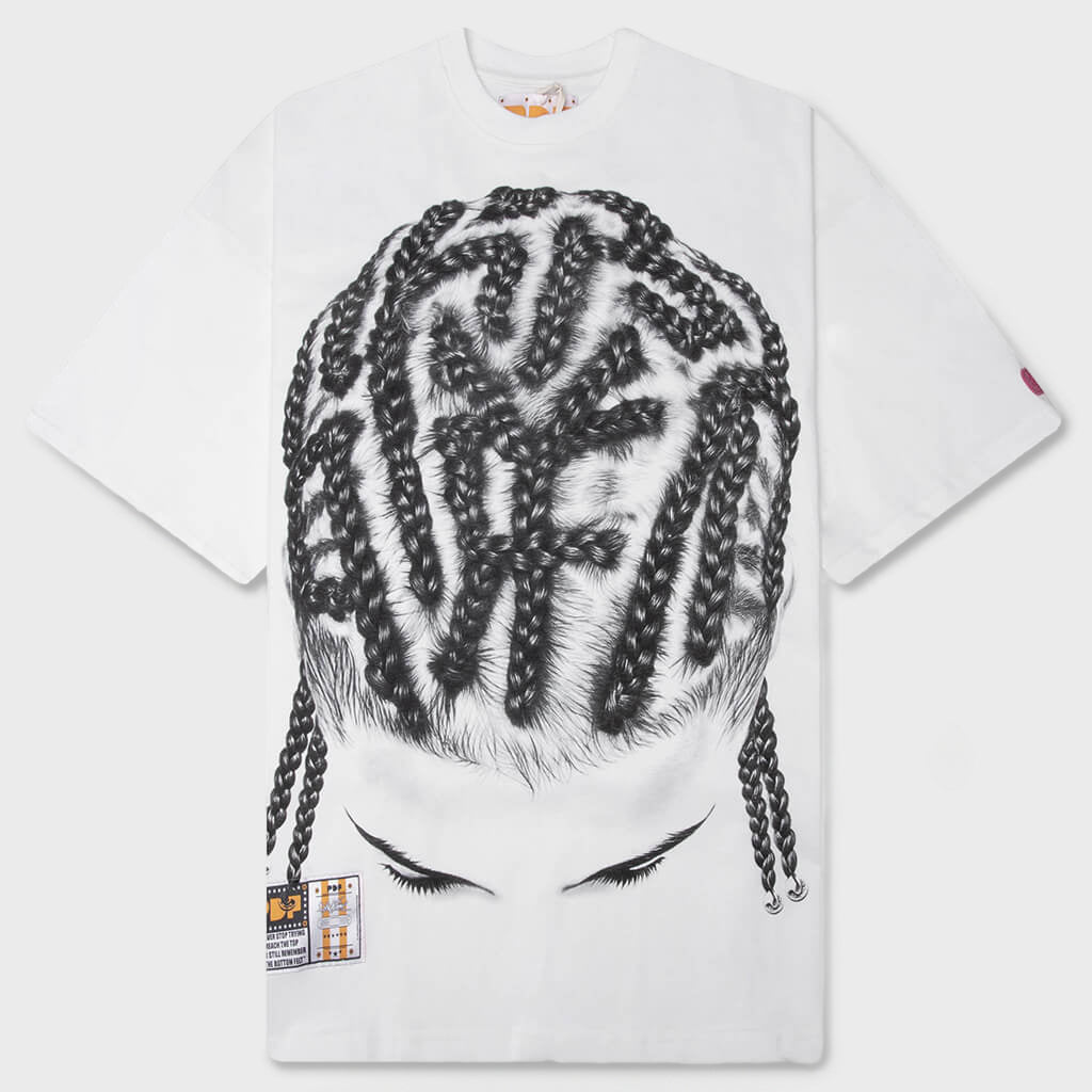 The Boy Braids Tee - White