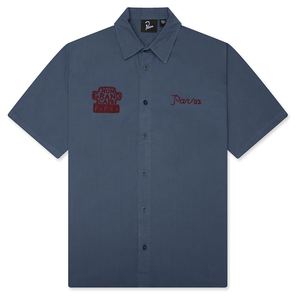 The End Books S/S Shirt - Blue