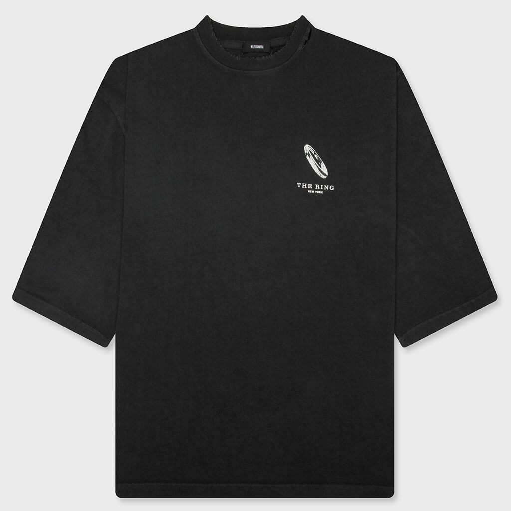 The Ring Buffalo Tee - Pirate Black