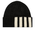 Cashmere 4-Bar Rib Hat - Black