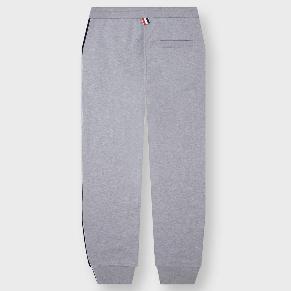Classic Loopback RWB Side Stripe Sweatpants - Light Grey