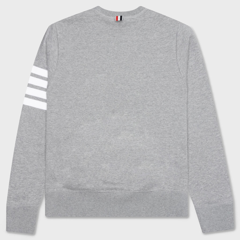 Engineered 4-Bar Jersey Sweatshirt - Grey