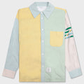 Funmix Corduroy 4Bar Shirt Jacket - Light Green