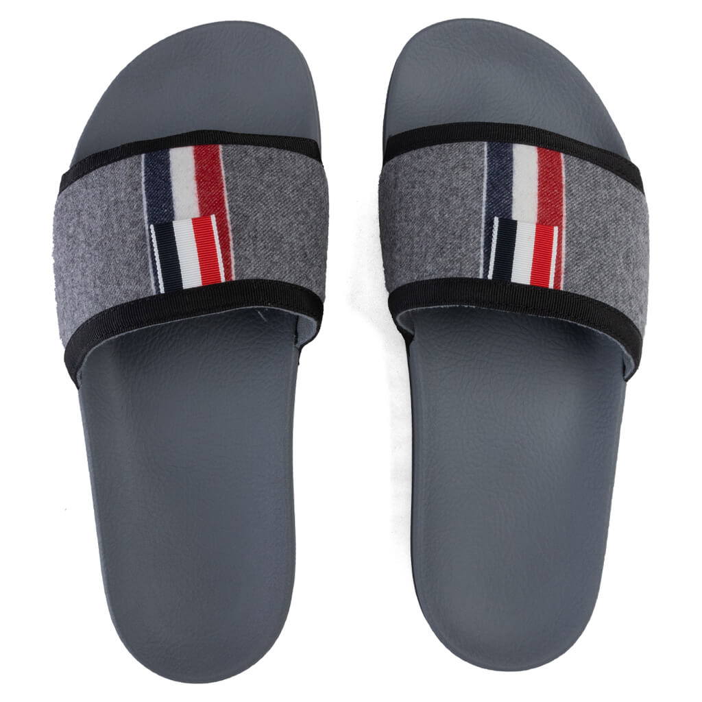 Pool Slide - Med Grey