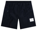 Ripstop Zip Pocket Mid Thigh Shorts - Navy