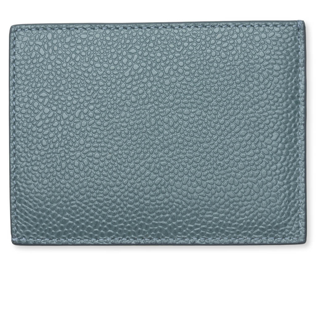 Single Card Holder w/ Note Compartment - Medium Blue