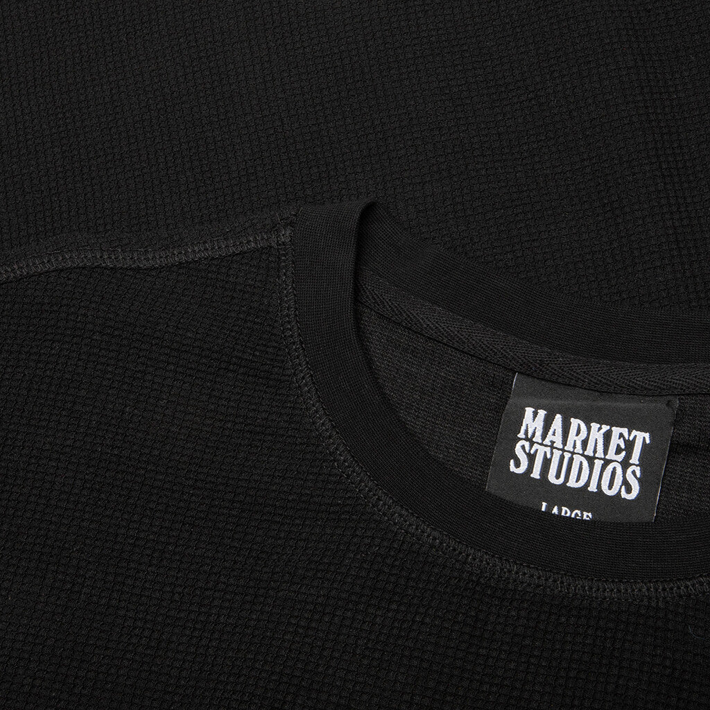 Through The Flames Thermal L/S Shirt - Black