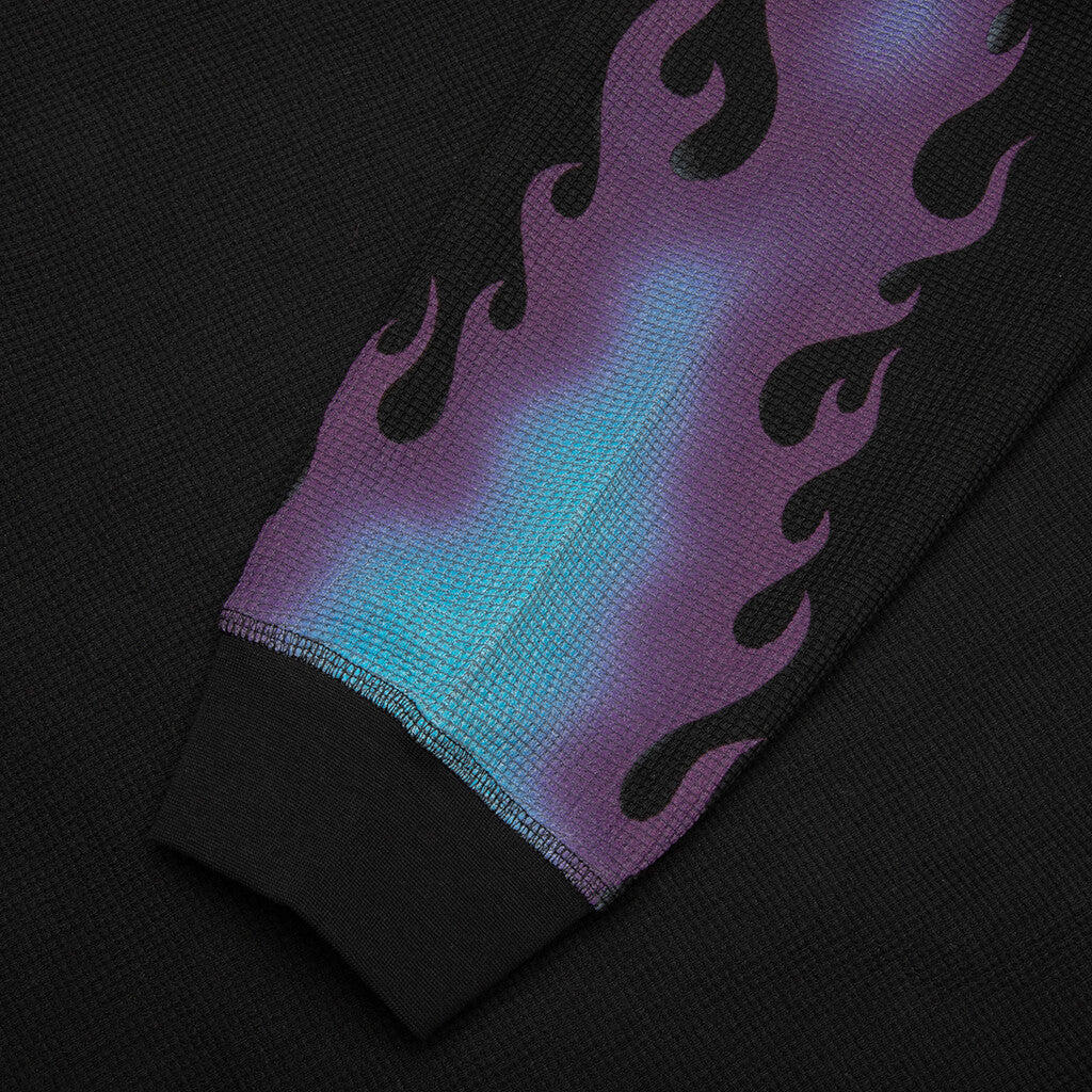 Through The Flames Thermal L/S Shirt - Black