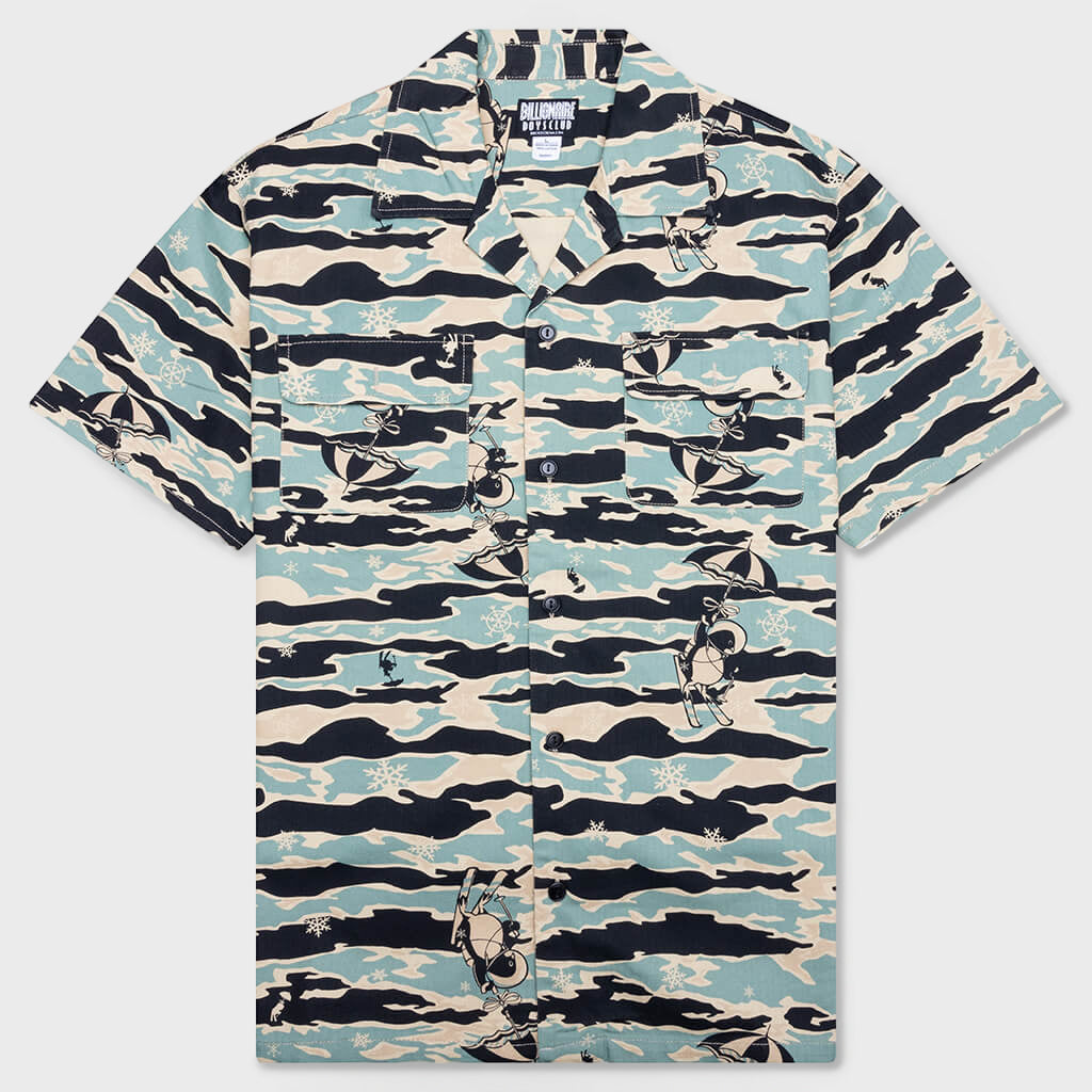 Tiger Camo S/S Woven - Mojave Desert