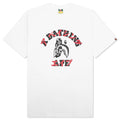 Tiger Shark Japanese Letter Tee - White