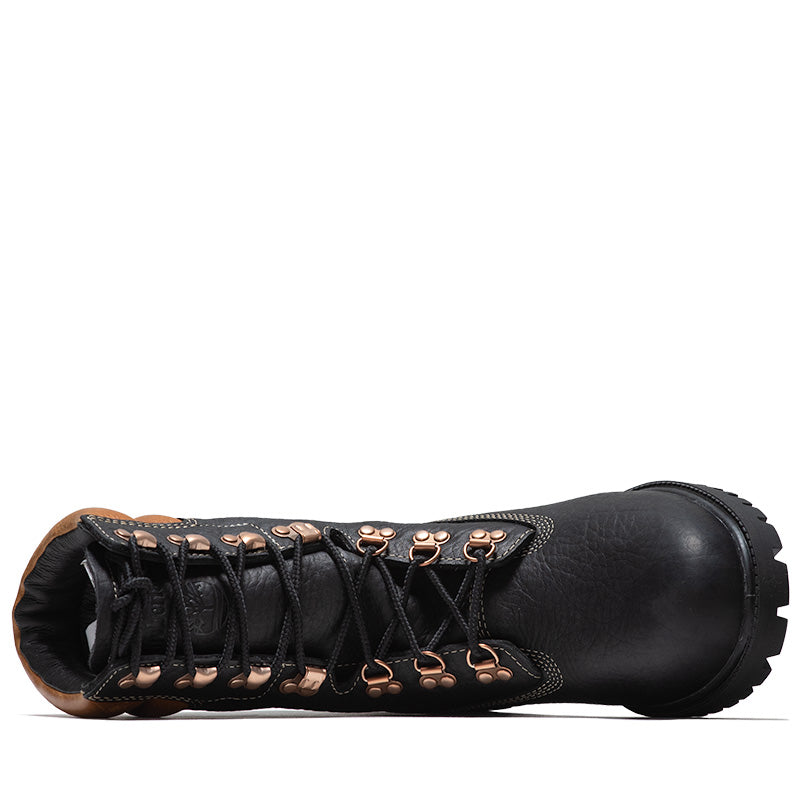 Timberland Heritage Tall Waterproof Boot - Black Full Grain/Rust