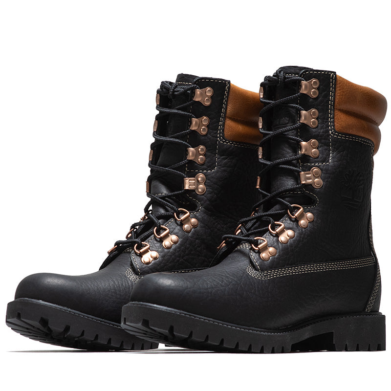 Timberland Heritage Tall Waterproof Boot - Black Full Grain/Rust