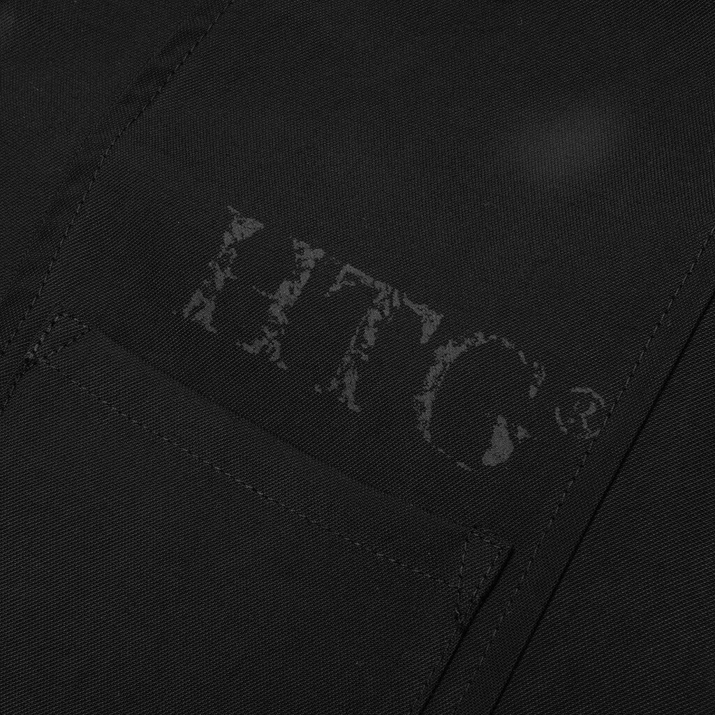 Tobacco S/S Button Up - Black