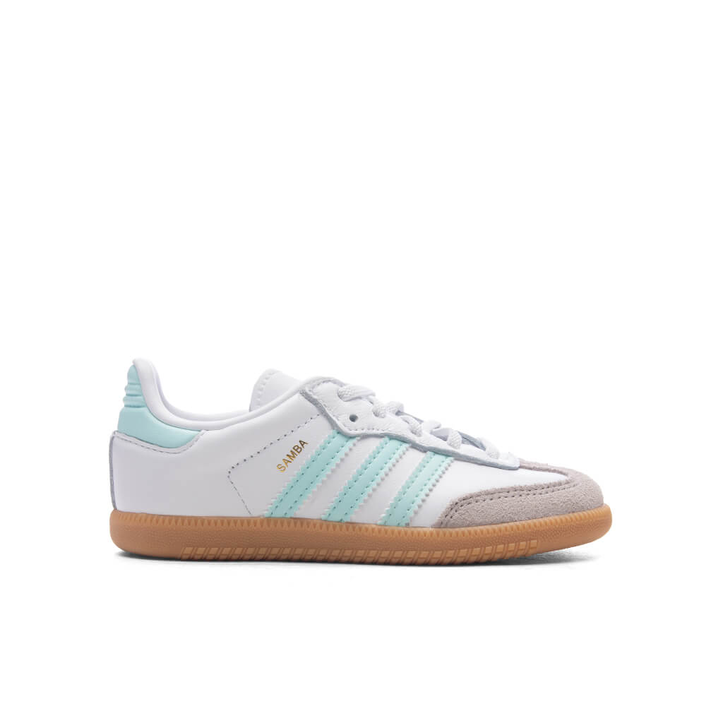 Toddlers Samba OG - Cloud White/Semi Flash Aqua/Gum
