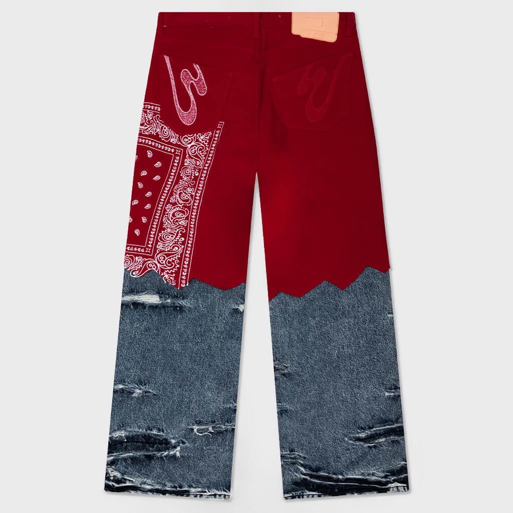 Tokyo Calling Trousers - Washed Blue