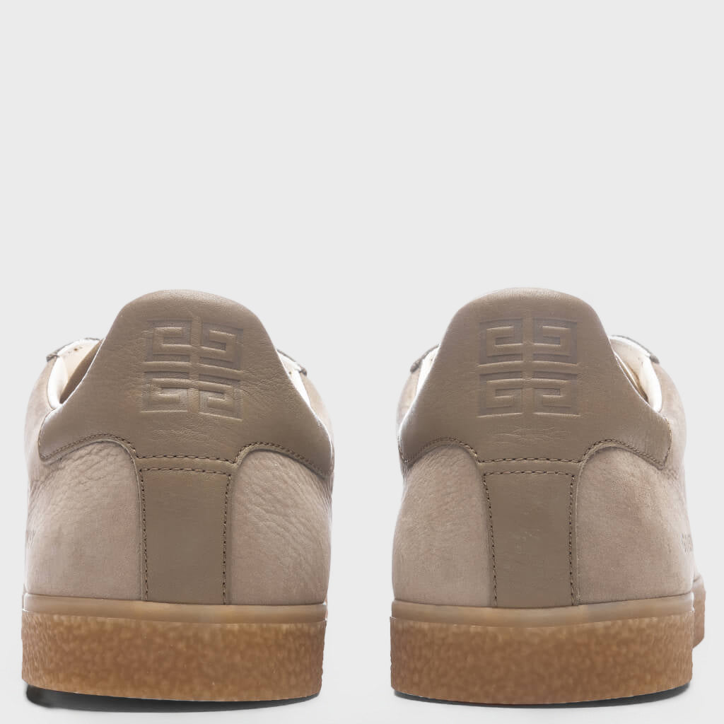 Town Nubuck and Leather Sneakers - Khaki