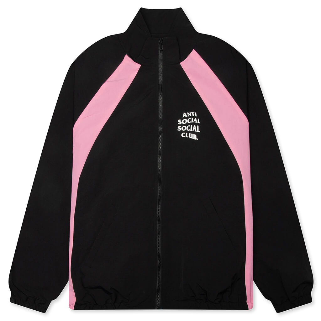 Track Jacket - Black/Pink