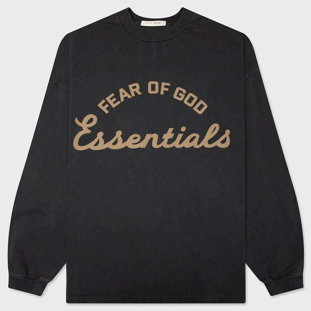 Training 90s Long Sleeve Tee - Faded Iron Grey