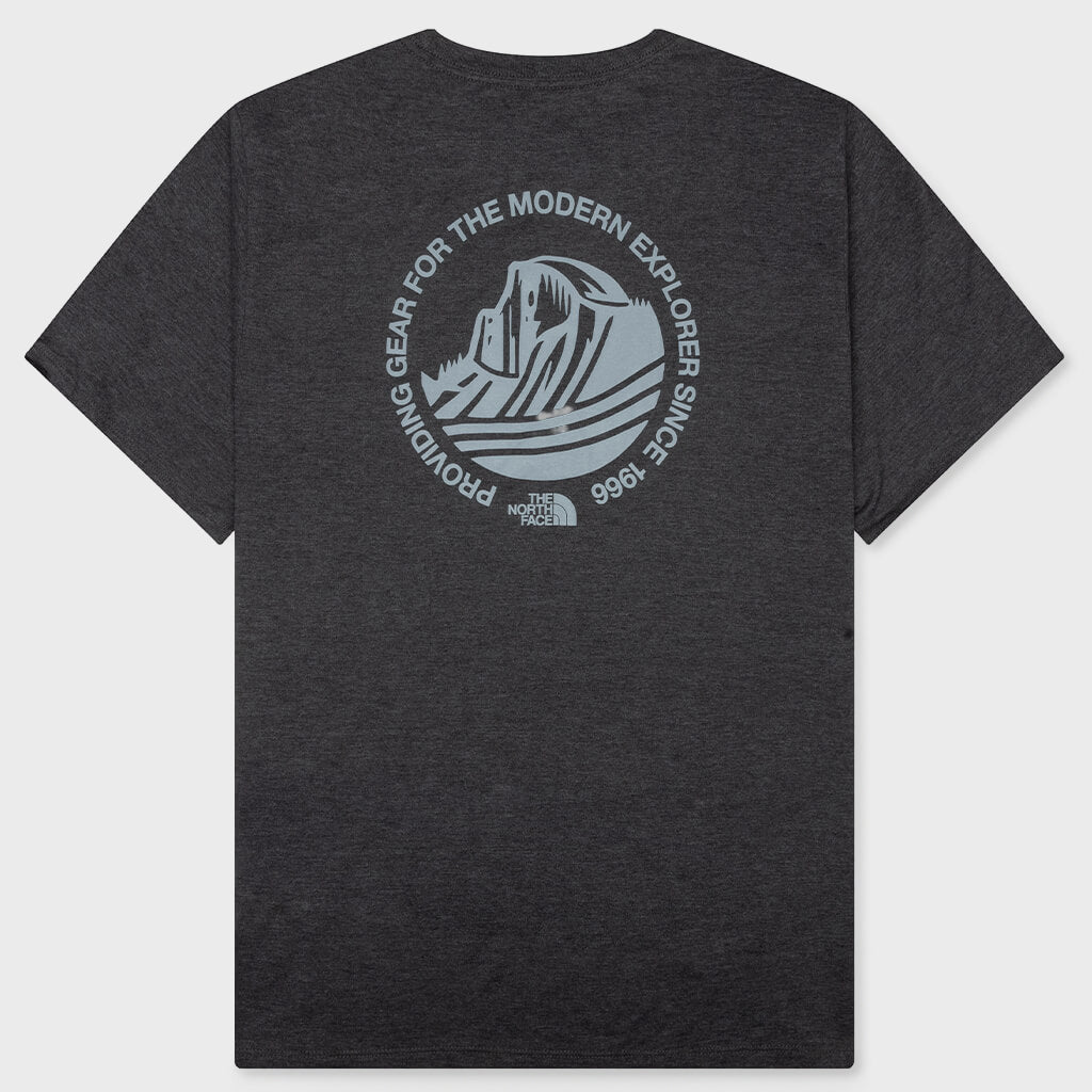 Tri-Blend Mountain Days S/S Tee - Grey