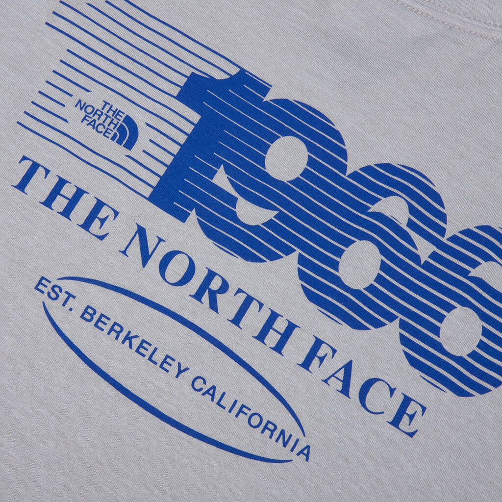 Tri-Blend Logo Play S/S Tee - TNF Light Grey/White Heather